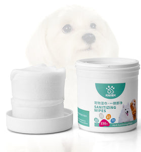 Wet wipes for pets